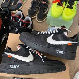 Off white Air Force 1s